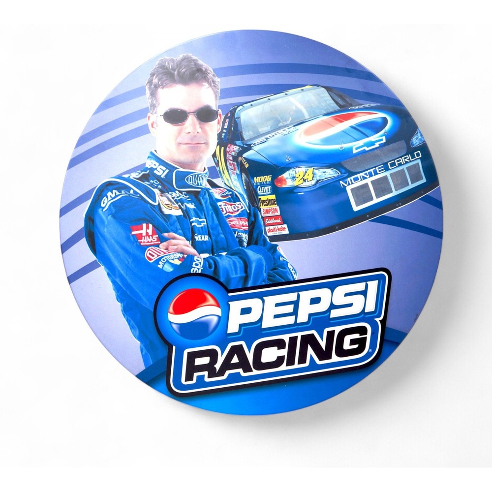Vintage Jeff Gordon Pepsi Racing #24 Monte Carlo SM France Bistro Tabletop Sign